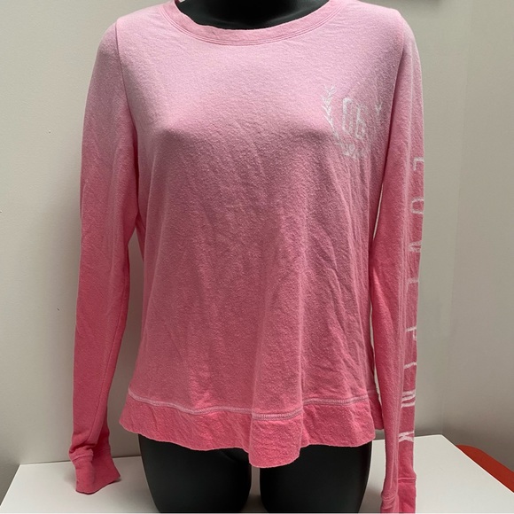 VS PINK Ombre Pink Tie Dye Sweatshirt - Picture 2 of 10